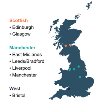 UKACS clusters 