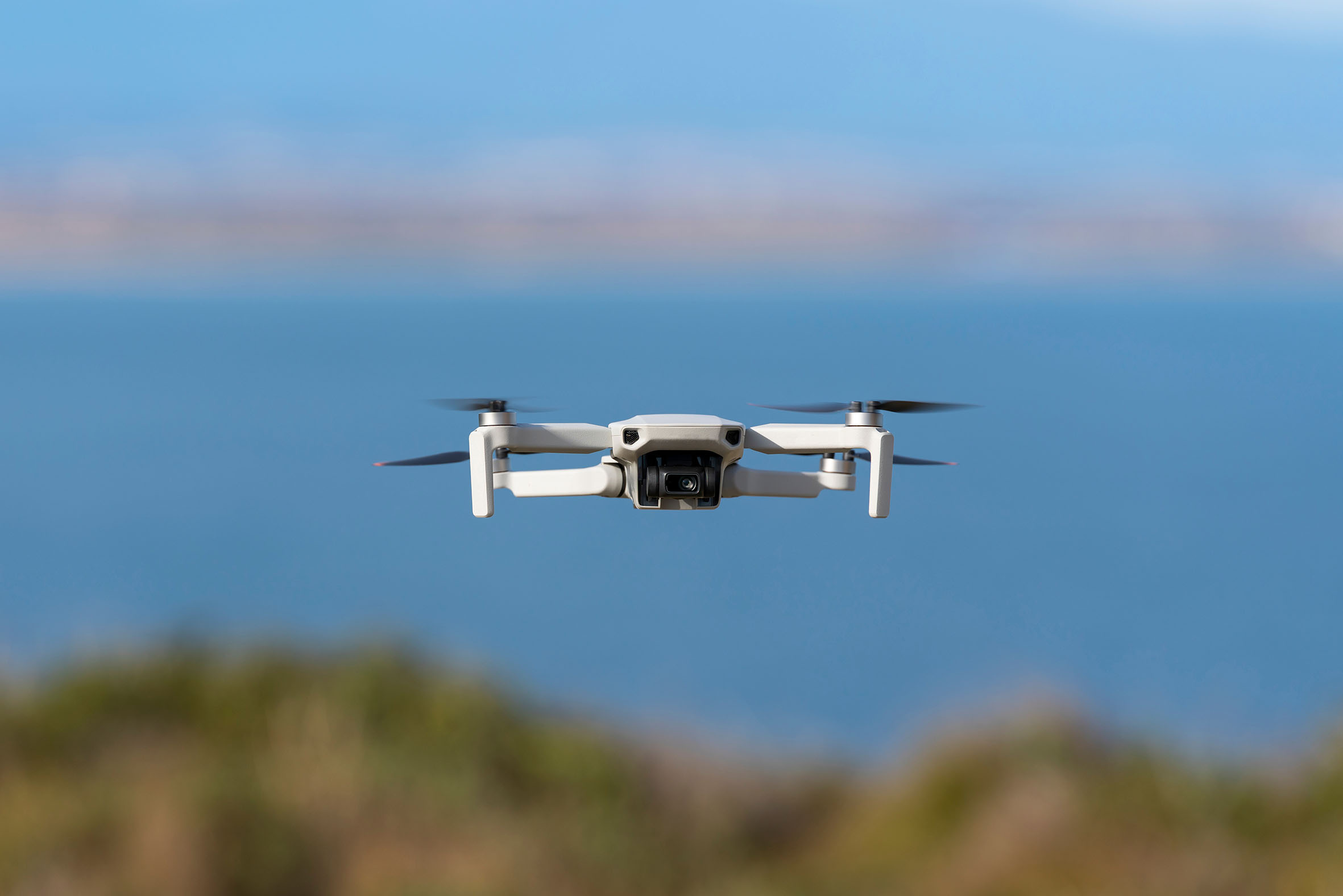 Drone in flight