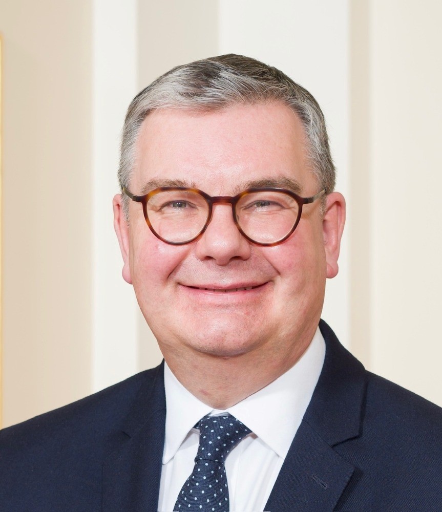 Image of Iain Stewart CBE smiling